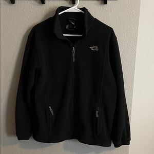 The North Face Black Full-Zip Fleece